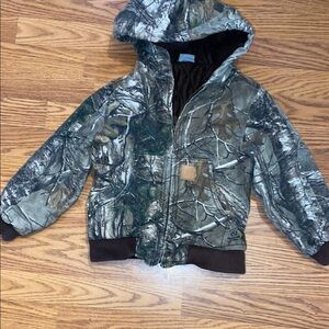 Camouflage Hooded Jacket